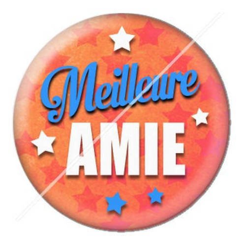 Cabochon résine a coller 25 mm meilleure amie 9 