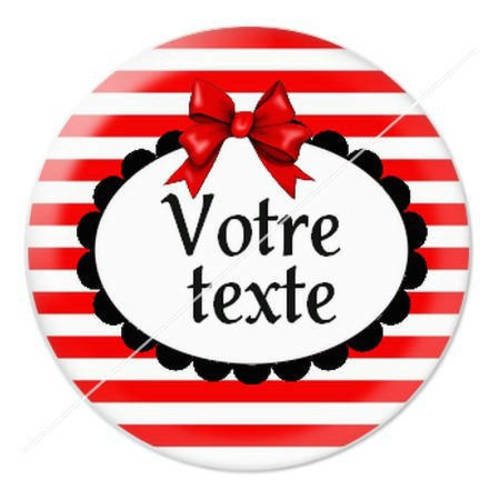 Cabochon résine a coller 25 mm à personnaliser avec votre texte ref b68 