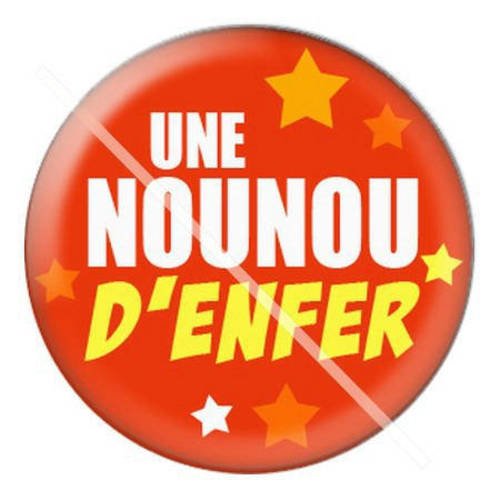 Cabochon résine a coller 25 mm pour nounou a7 