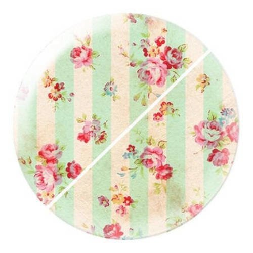 Cabochon résine a coller 25 mm shabby 7 