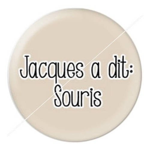 Cabochon résine a coller 25 mm jacques a dit 2 