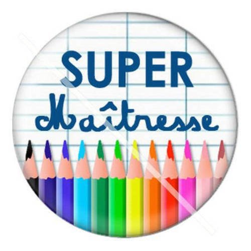 Cabochon résine a coller 25 mm pour maîtresse a35 