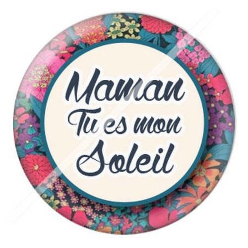 Cabochon résine a coller 25 mm pour maman mb8 