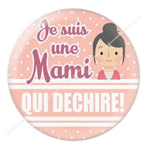Cabochon résine a coller 25 mm pour mami 8 