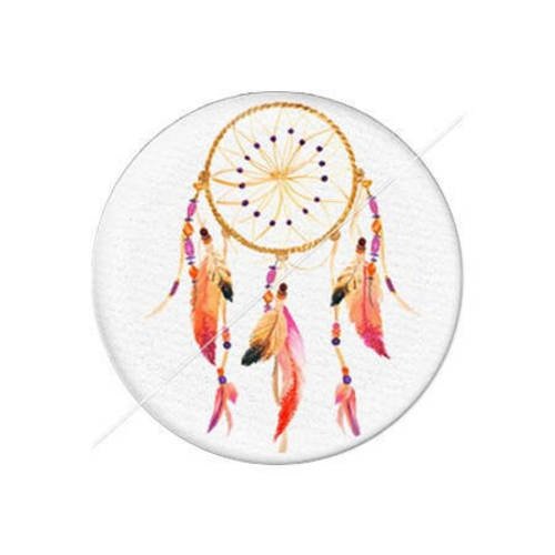 Cabochon résine a coller 25 mm dreamcatcher attrape-rêves flèches ethniques indiens 14 