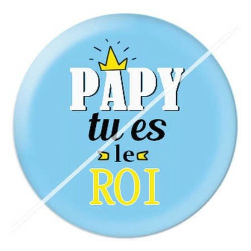 Cabochon résine a coller 25 mm papy 2 