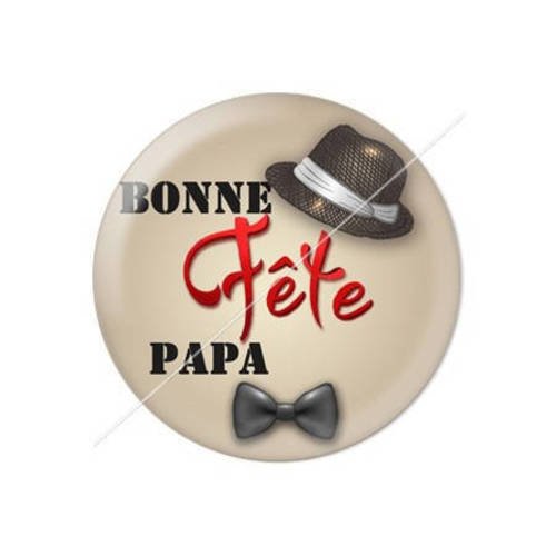 Cabochon résine a coller 25 mm pour papa h11 