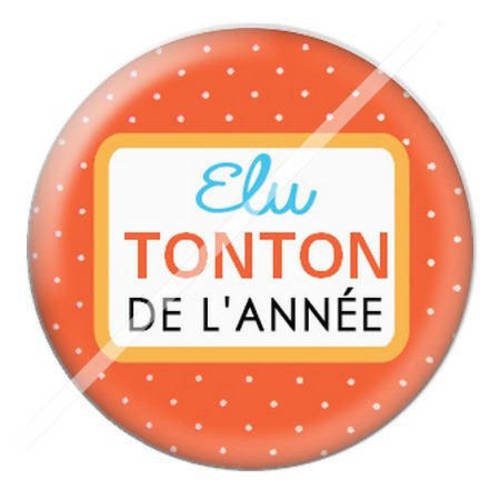 Cabochon résine a coller 25 mm pour tonton a4 