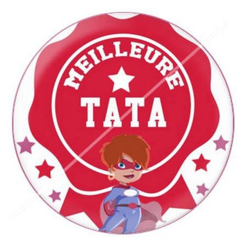 Cabochon résine a coller 25 mm pour tata tatie c5 