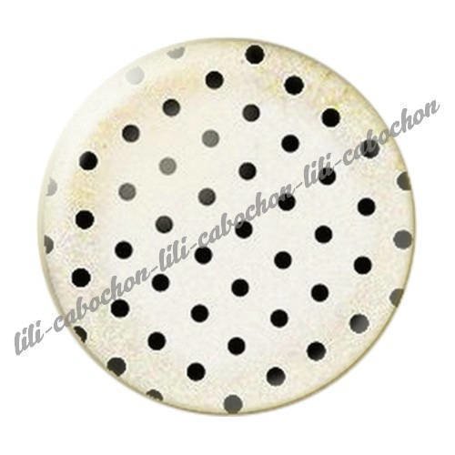 Cabochon résine a coller 25 mm madame rêve 