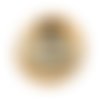 Cabochon résine a coller 25 mm tata tatie o9 