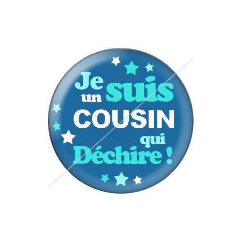 Cabochon résine a coller 25 mm cousin 28 