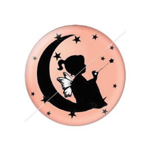 Cabochon résine a coller 25 mm pour maman pluie d'étoiles fée 4 