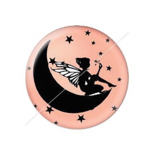 Cabochon résine a coller 25 mm pour maman pluie d'étoiles fée 7 