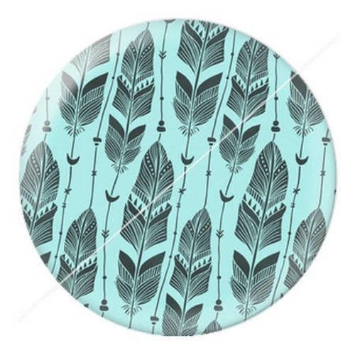 Cabochon résine a coller 25 mm thème ethnique attrape rêve 21 