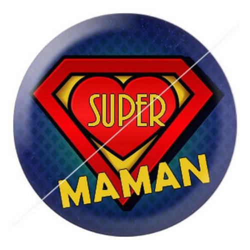 Cabochon résine a coller 25 mm pour maman 2 
