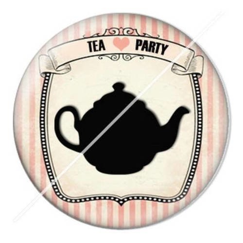 Cabochon résine a coller 25 mm alice 10 