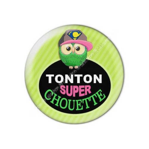 Cabochon résine a coller 25 mm tonton f42 