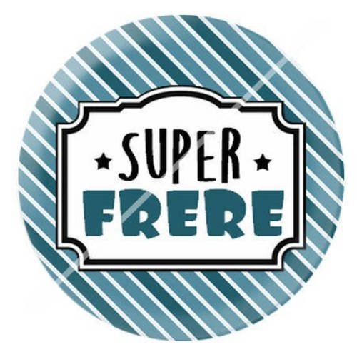 Cabochon résine a coller 25 mm frère 10 