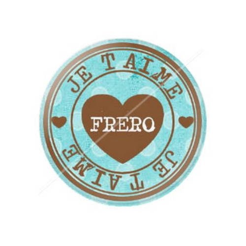 Cabochon résine a coller 25 mm petit frere frero 