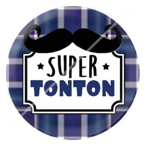 Cabochon résine a coller 25 mm pour tonton 7 