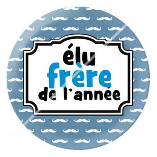 Cabochon résine a coller 25 mm frère 14 