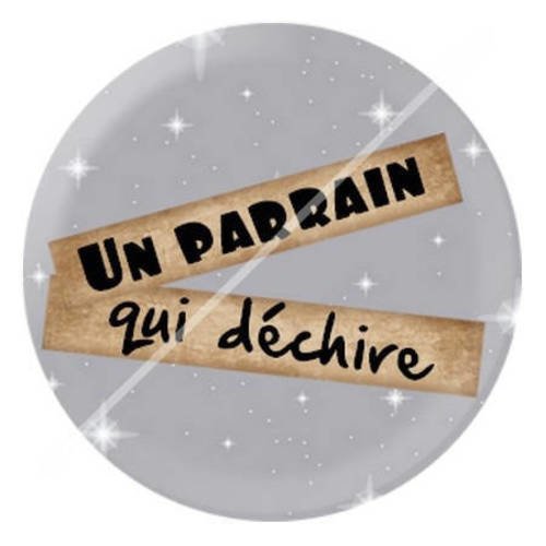 Cabochon résine a coller 25 mm pour parrain 1 