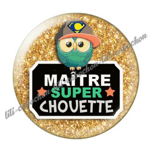 Cabochon résine a coller 25 mm maître i16 