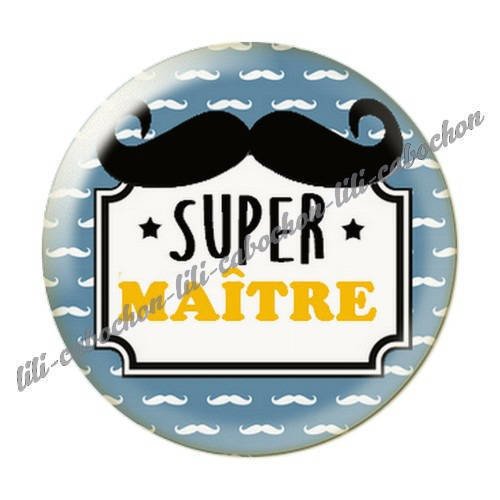 Cabochon résine a coller 25 mm maître i21 