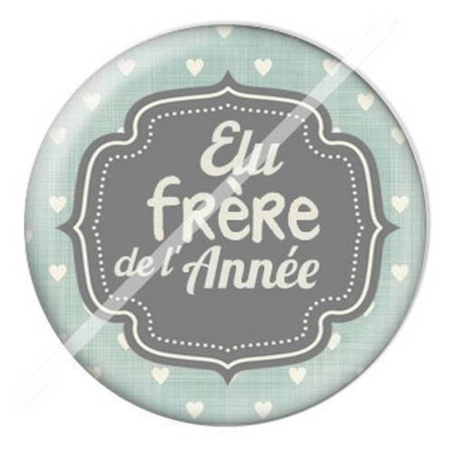 Cabochon résine a coller 25 mm pour frere 11 