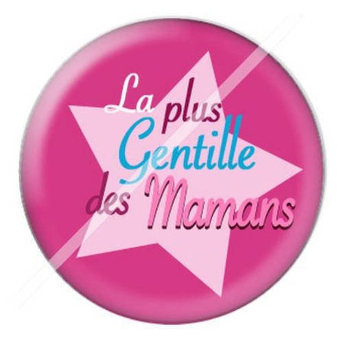 Cabochon résine a coller 25 mm pour maman m1 