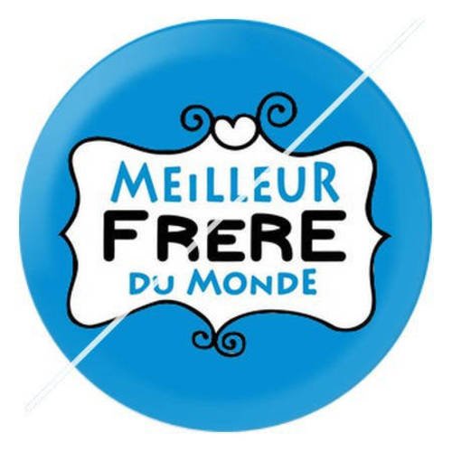 Cabochon résine a coller 25 mm frère b5 