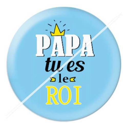 Cabochon résine a coller 25 mm papa 5 