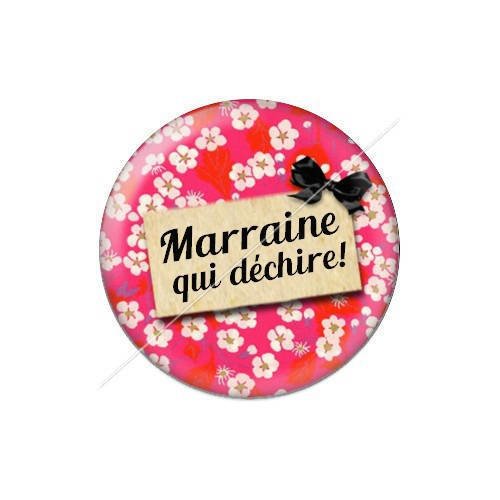 Cabochon résine a coller 25 mm marraine j36 