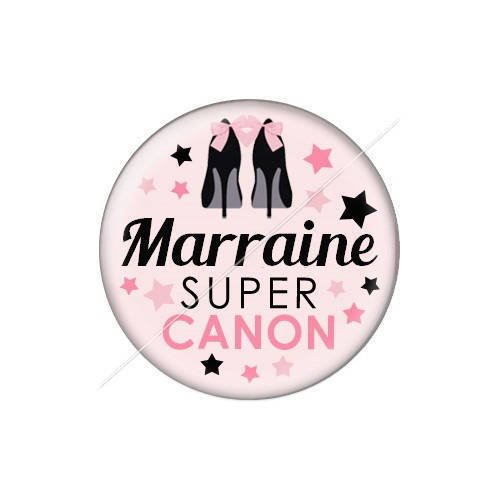 Cabochon résine a coller 25 mm marraine j6 