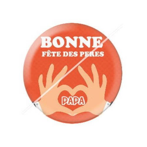 Cabochon résine a coller 25 mm pour papa b4 