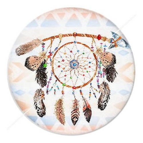 Cabochon résine a coller 25 mm dreamcatcher attrape-rêves flèches ethniques indiens 1 