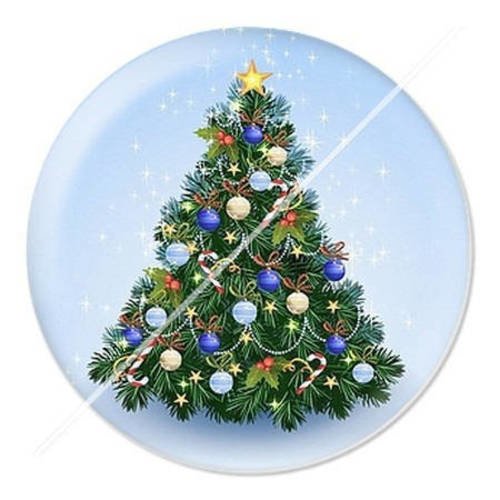 Cabochon résine a coller 25 mm noël a3 