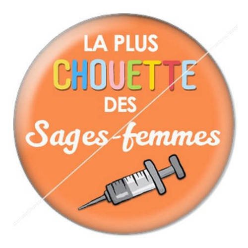 Cabochon résine a coller 25 mm pour sage-femme 2 