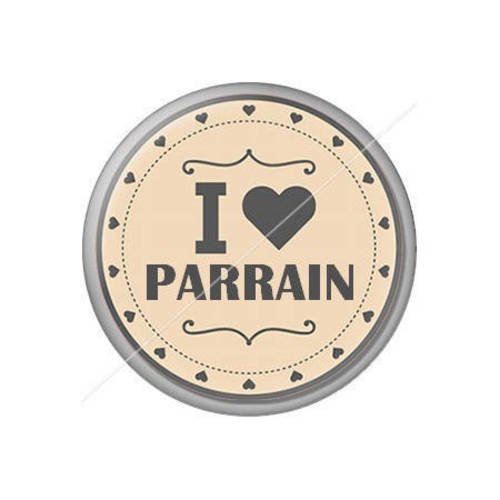 Cabochon résine a coller 25 mm parrain j6 