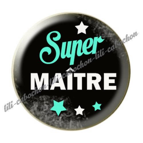 Cabochon résine a coller 25 mm maître i59 