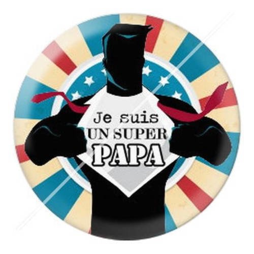 Cabochon résine a coller 25 mm pour papa f10 