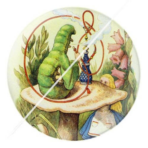 Cabochon résine a coller 25 mm à alice b7 