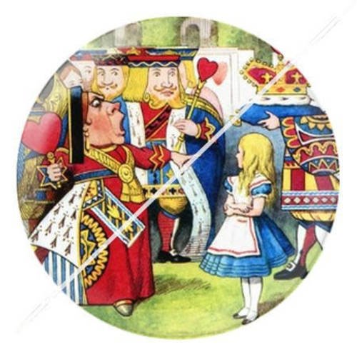 Cabochon résine a coller 25 mm à alice b6 