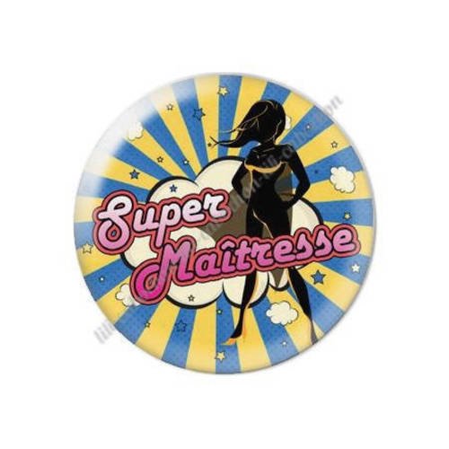 Cabochon résine a coller 25 mm maîtresse t52 