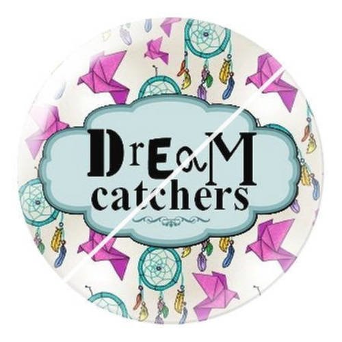Cabochon résine a coller 25 mm dreamcatcher attrape reve 3 
