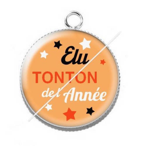 Pendentif cabochon résine pour tonton a10 