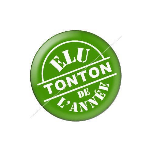 Cabochon résine a coller 25 mm tonton j16 