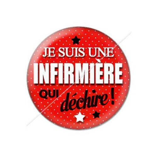 Cabochon résine a coller 25 mm pour infirmière f1 