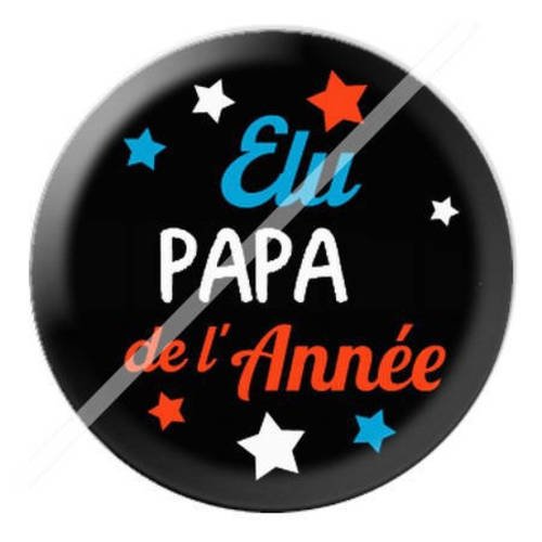 Cabochon résine a coller 25 mm pour super papa c6 